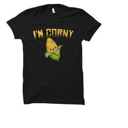 nebraska shirt. nebraska gift. food puns gift. corn