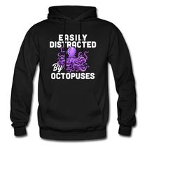 octopus hoodie. octopus gift. sea life hoodie. marine