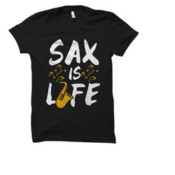 saxophone shirt. saxophone gift. saxophone player. sax player