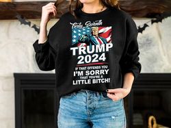 trump 2024 t-shirt, forty seventh hoodies, offend you sweatshirt, trump 2024 sweatshirt, awakened patriot, republican sh