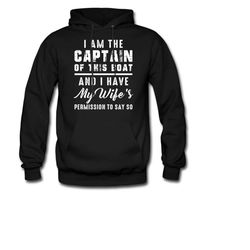 captain boat hoodie. captain hoodie. captain sweater. captain