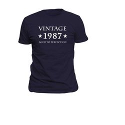 34th birthday gift vintage 1987 shirt gift for