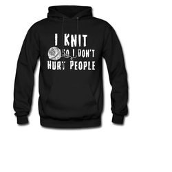 knitting hoodie. knitting sweater. knitter hoodie. knit sweatshirt.