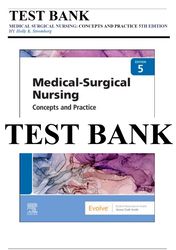 medical surgical nursing 5th edition by holly k. stromberg test bank