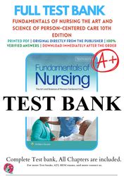 fundamentals of nursing 10th edition by by carol taylor test bank