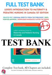 leifer's introduction to maternity and pediatric nursing in canada 1st edition by leifer