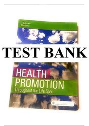 health promotion throughout the life span 9th edition by carole lium edelman test bank