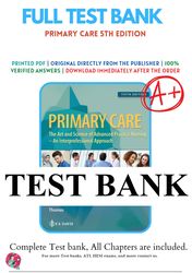 primary care art and science of advanced practice nursing-an interprofessional approach 5th edition- dunphy test bank