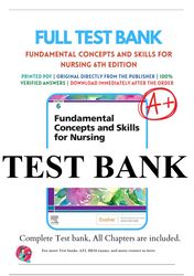 fundamental concepts and skills for nursing 6th edition by williams test bank