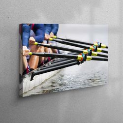 canvas home decor, canvas, canvas art, sport art canvas, motivation canvas, canoeing 3d canvas, motivational wall decor,