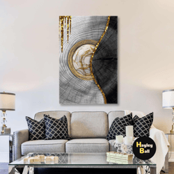 luxury wall decor, gold wall art, wood canvas wall art, roll up canvas, stretched canvas art, framed wall art painting