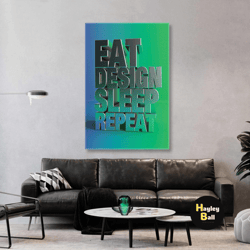 motivation wall art, designer canvas wall art, gift for him, roll up canvas, stretched canvas art, framed wall art paint