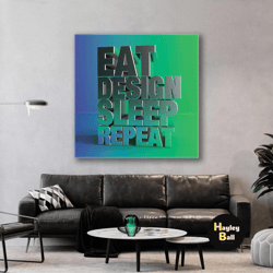 motivation wall art, designer wall art, designer motivation wall art, roll up canvas, stretched canvas art, framed wall