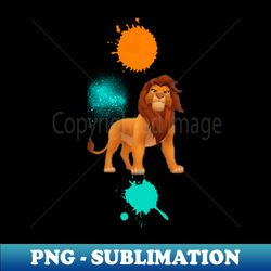 lion king - png transparent sublimation design