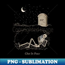 chat in peace - retro png sublimation digital download