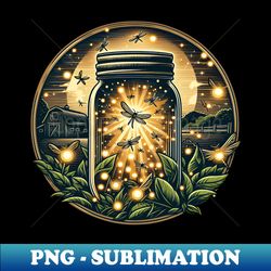 firefly jar - high-quality png sublimation download