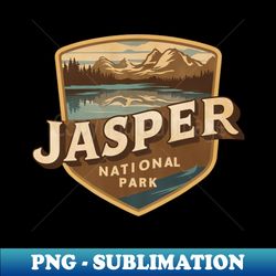 retro jasper national park - retro png sublimation digital download