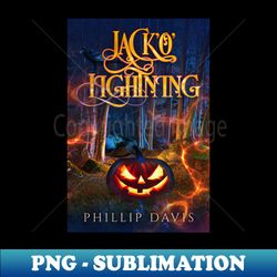 jack'o'lightning alt. cover art - digital sublimation download file