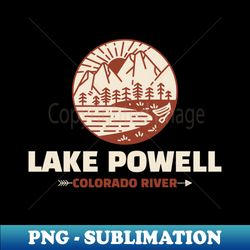 retro lake powell - exclusive sublimation digital file