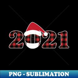 new year 2021 plaid red and black check - artistic sublimation digital file