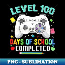 100 days school video 100th day teacher student kids - high-resolution png sublimation file