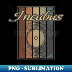 incubus vynil silhouette - premium sublimation digital download