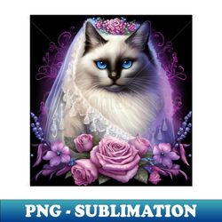 mesmerizing ragdoll cat - digital sublimation download file