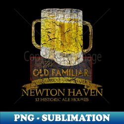 the old familiar the world's end - decorative sublimation png file