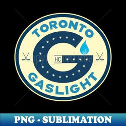 toronto gaslight hc logo 1 - retro png sublimation digital download