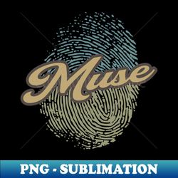 muse fingerprint - creative sublimation png download