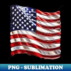 american flag   home decoration - artistic sublimation digital file - create with confidence
