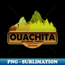 ouachita national forest ar state arkansas usa nature landscape - decorative sublimation png file - enhance your apparel with stunning detail