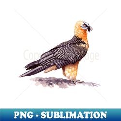 bearded vulture - high-resolution png sublimation file - add a festive touch to every day