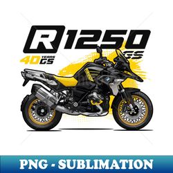 r1250 gs - 40 years of gs - vintage sublimation png download - spice up your sublimation projects