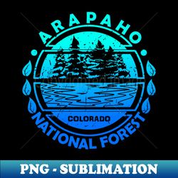 arapaho national forest colorado state nature landscape - decorative sublimation png file - create with confidence