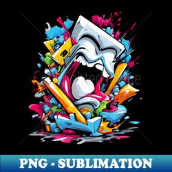 graffiti style - instant sublimation digital download - stunning sublimation graphics