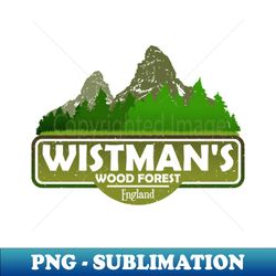 wistmans wood forest england - nature landscape - decorative sublimation png file - spice up your sublimation projects