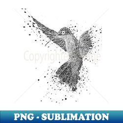 hummingbird graphic - premium png sublimation file - fashionable and fearless
