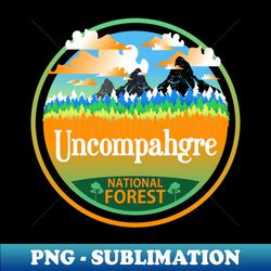 uncompahgre national forest colorado nature landscape - decorative sublimation png file - perfect for sublimation mastery