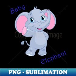 baby elephant elephant girl elephant boy cute elephant - png transparent sublimation design - unleash your creativity