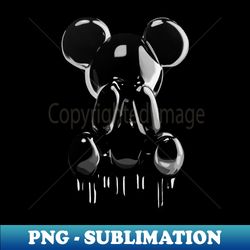 drippy bear - sublimation-ready png file - defying the norms