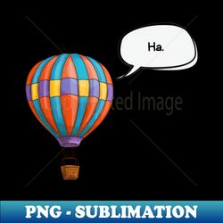 air balloon aircraft travelling wings vintage sky - creative sublimation png download - spice up your sublimation projects