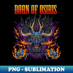 born of osiris band - instant png sublimation download - perfect for creative projects