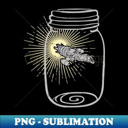 firefly in a jar - png transparent sublimation file