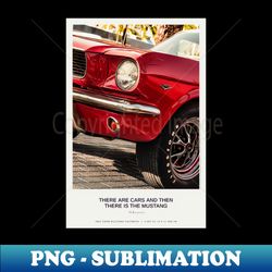 1965 ford mustang fastback photography with palms and quote - exclusive sublimation digital file