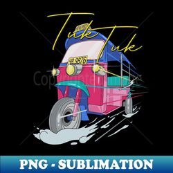 tuk tuk illustration - premium sublimation digital download