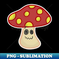 cute cartoon mushroom t-shirt - special edition sublimation png file
