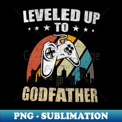 leveled up to video gaming - digital sublimation download file