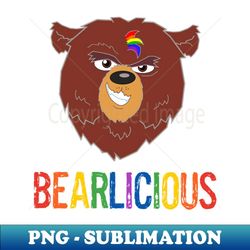 lgbtq gay pride month parade festival bearlicious gay bear - professional sublimation digital download