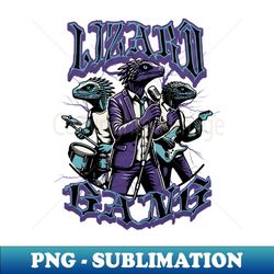 lizard rock band - trendy sublimation digital download